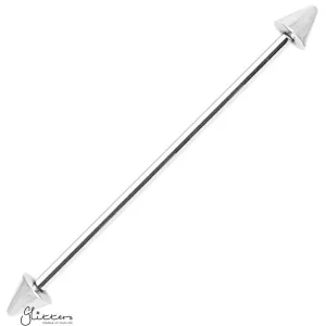14GA 316L Surgical Steel Spikes Industrial Barbells