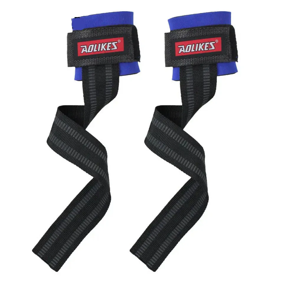 2Pcs Gym Wristband For Fitness Dumbbell Training Support Straps With Hand Power Bands