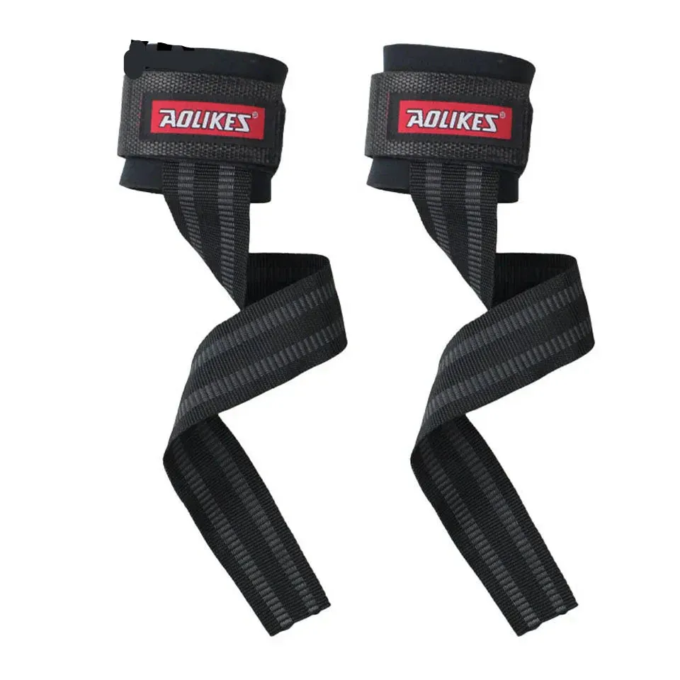 2Pcs Gym Wristband For Fitness Dumbbell Training Support Straps With Hand Power Bands
