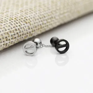 316L Surgical Steel Circle Barbell for Tragus, Cartilage, Conch, Helix Piercing and More
