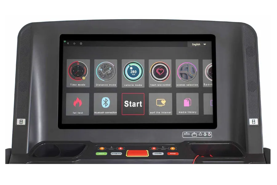 California Fitness Malibu 323T Folding Treadmill w/ TouchScreen (DEMO)