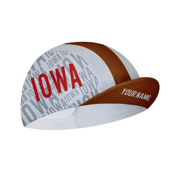 Customized Iowa Cycling Cap Sports Hats