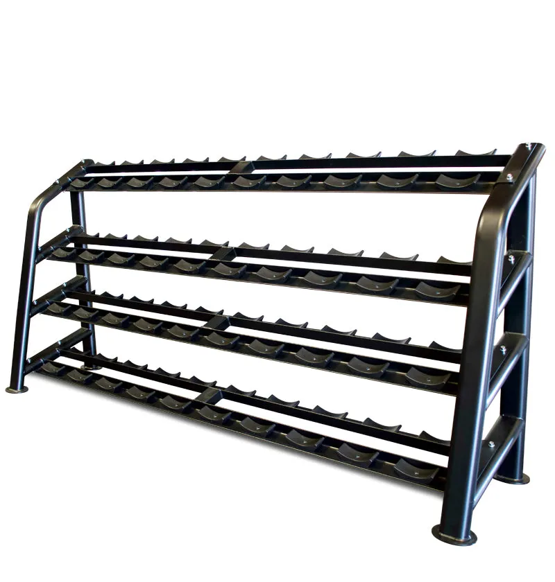 Dumbbell Rack with Saddles (for PRO Round Dumbbells)