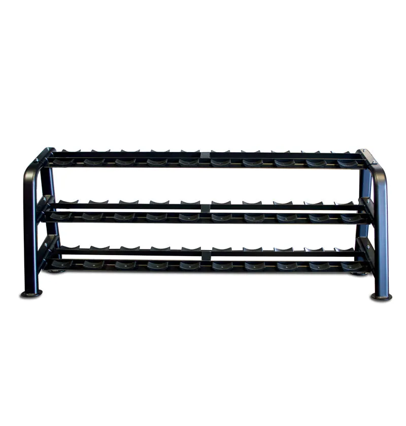 Dumbbell Rack with Saddles (for PRO Round Dumbbells)