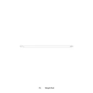 FTPG100TEX-GRY-Part F2 Weight Rod