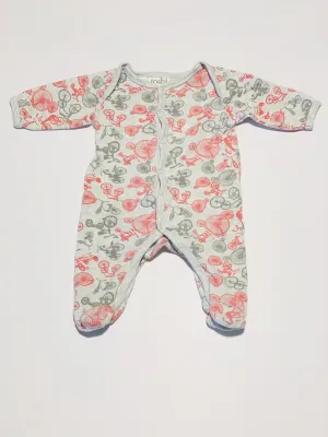 Grey bikes onesie - Size 000