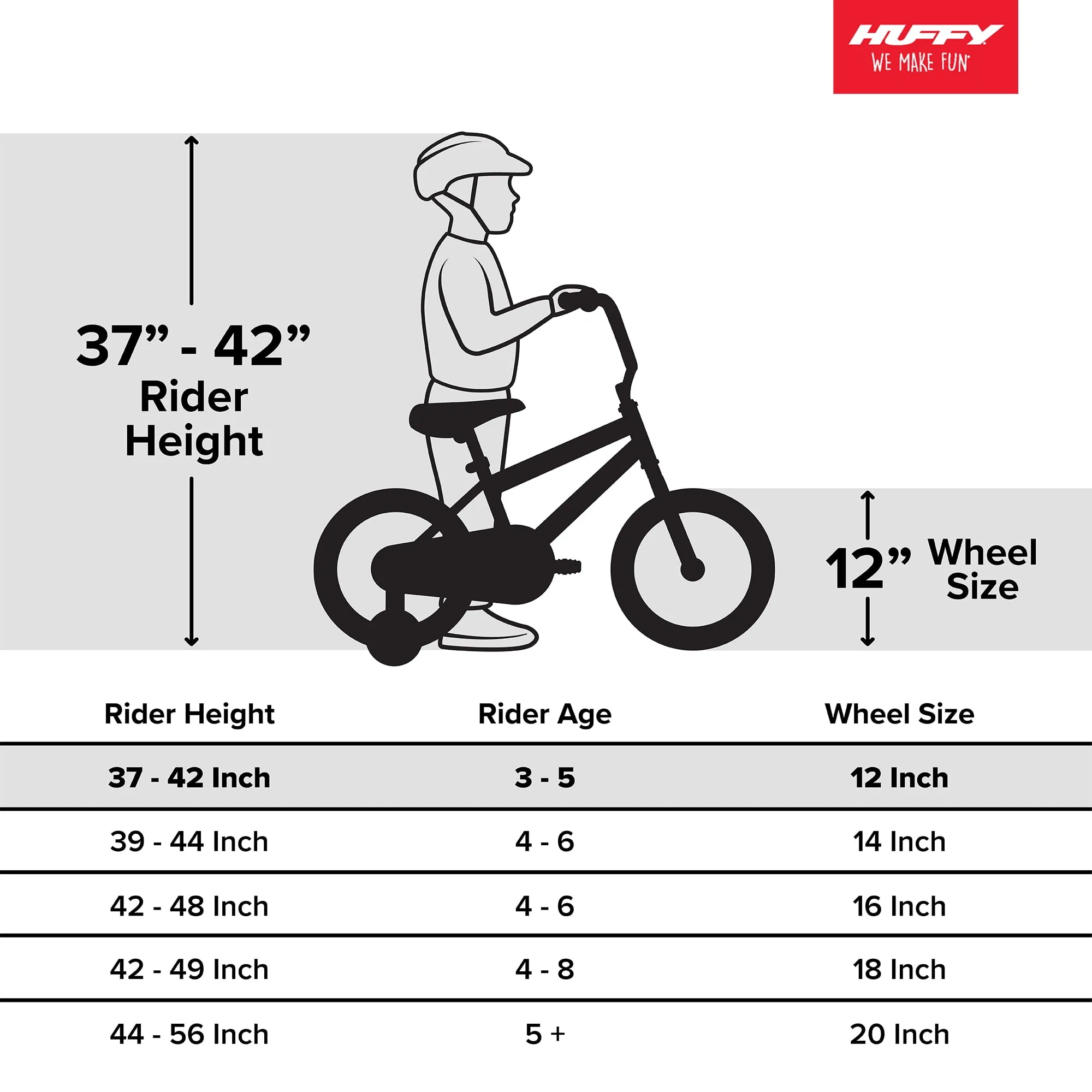 Huffy Sea Star Kids Bike, 12" Wheels, Kids Ages 3  Years, Child, White