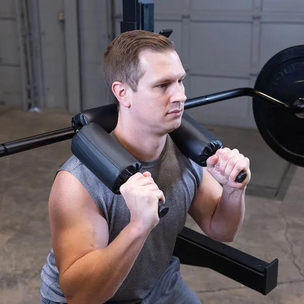 NEW Safety Squat Bar Commercial Grade 1000lb Capacity by Body Solid
