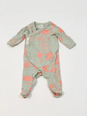 Pink bikes onesie - Size 00000