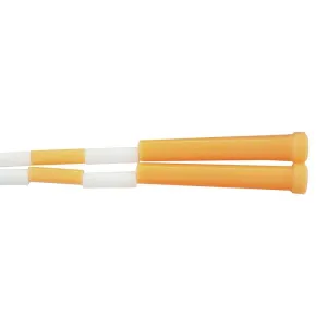 PLASTIC SEGMENTED ROPES 10FT ORANGE