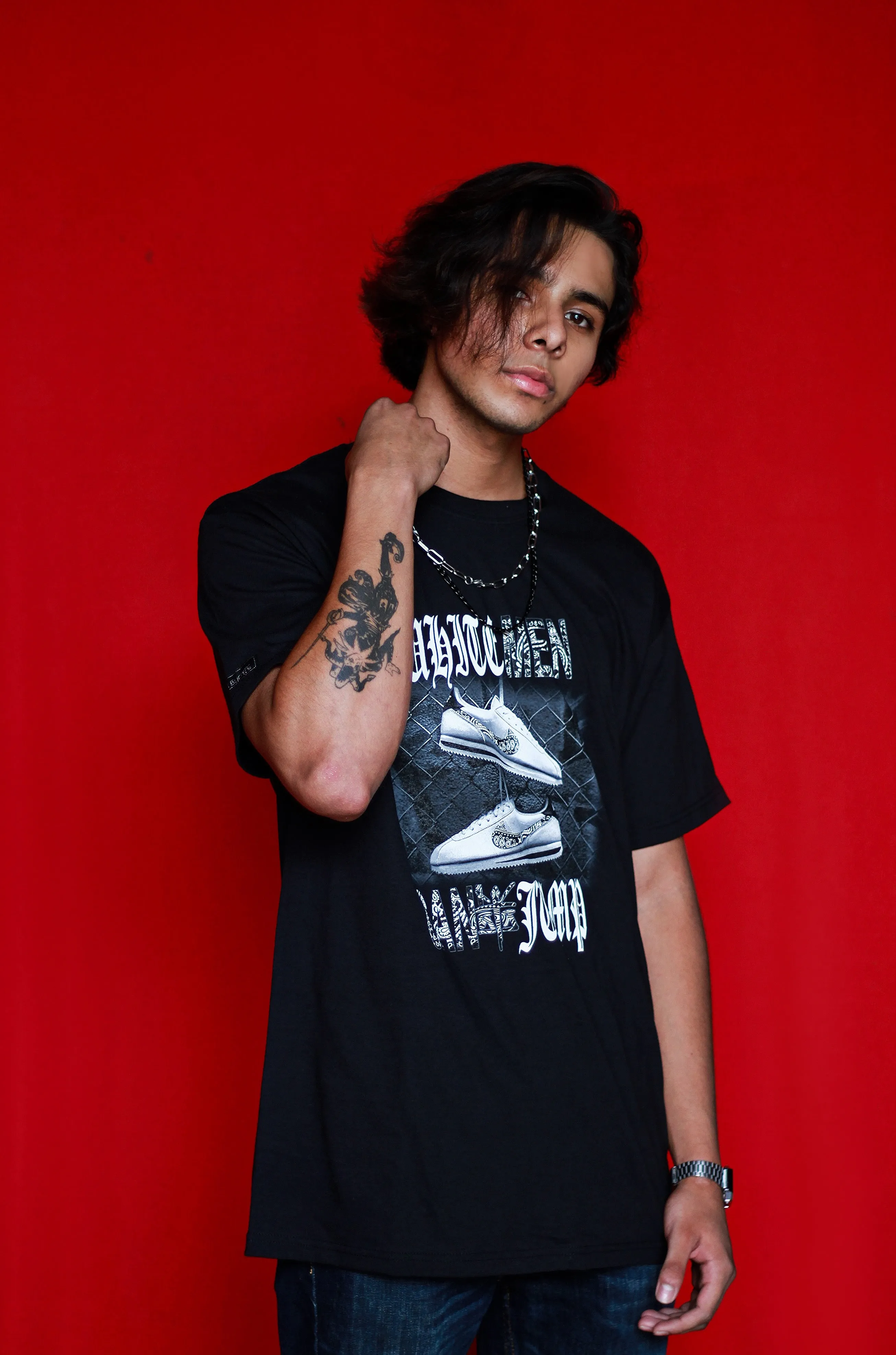 Playera Cant  jump