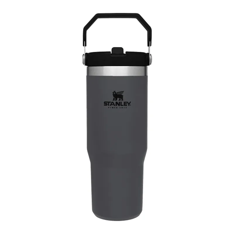 SEI STANLEY THE ICEFLOW FLIP STRAW TUMBLER - 30 OZ - CHARCOAL