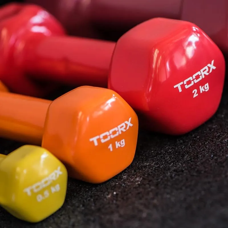Toorx Vinyl Dumbbells
