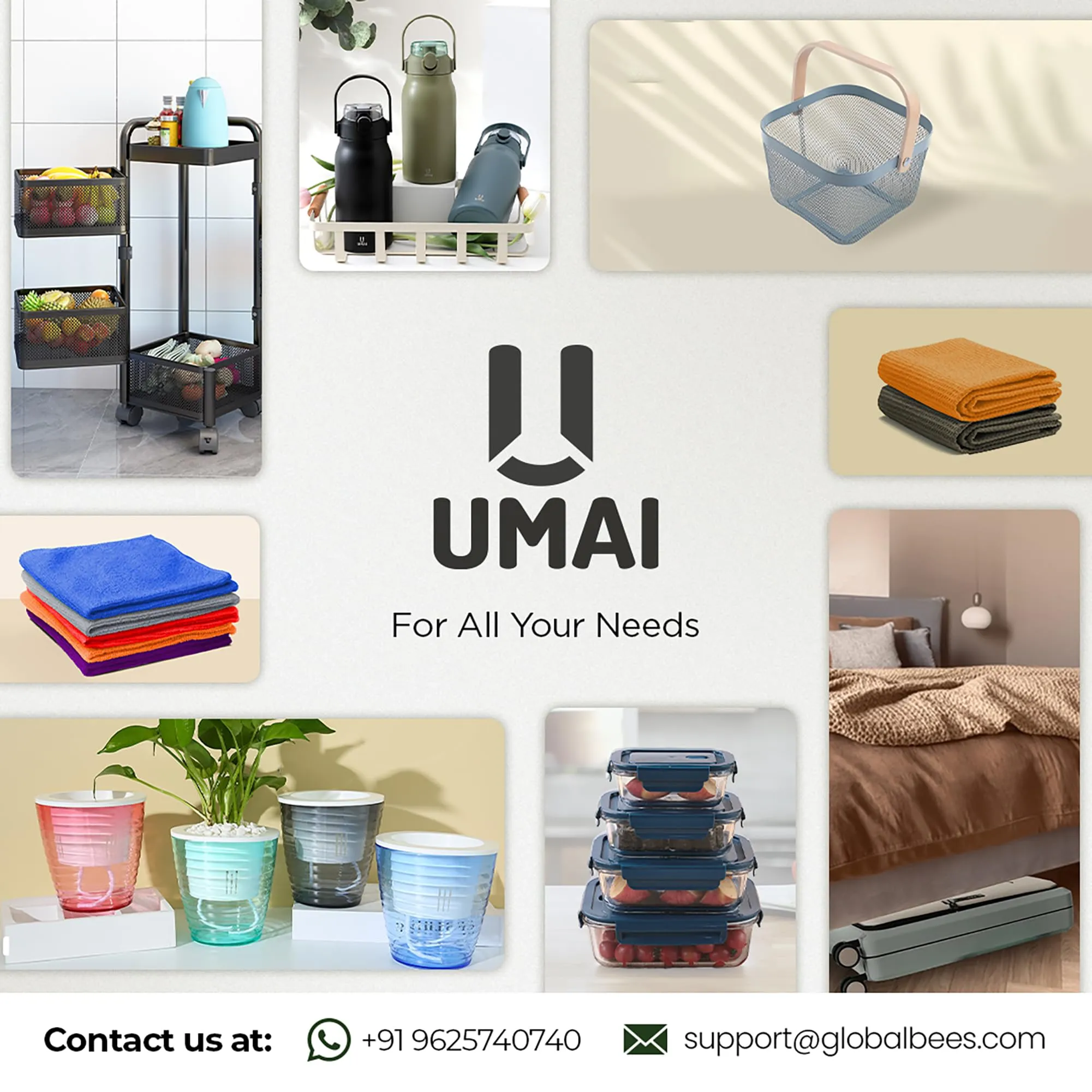 UMAI Polyester Rubber Bathroom Mat (40 * 60cm) Bath Mat | Anti Skid Mat for Bathroom Floor | Bathroom Accessories | Bathroom Mats Water Soak | Non Slip Mat for Bathroom | Floor Mat- Navy Blue