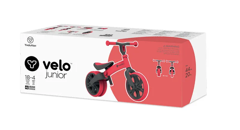 Velo Junior Balance Bike - Red