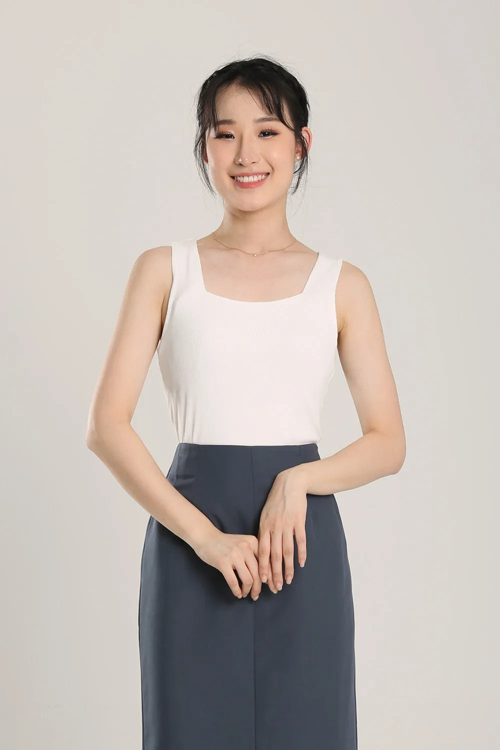 Venessa Weight Top in White