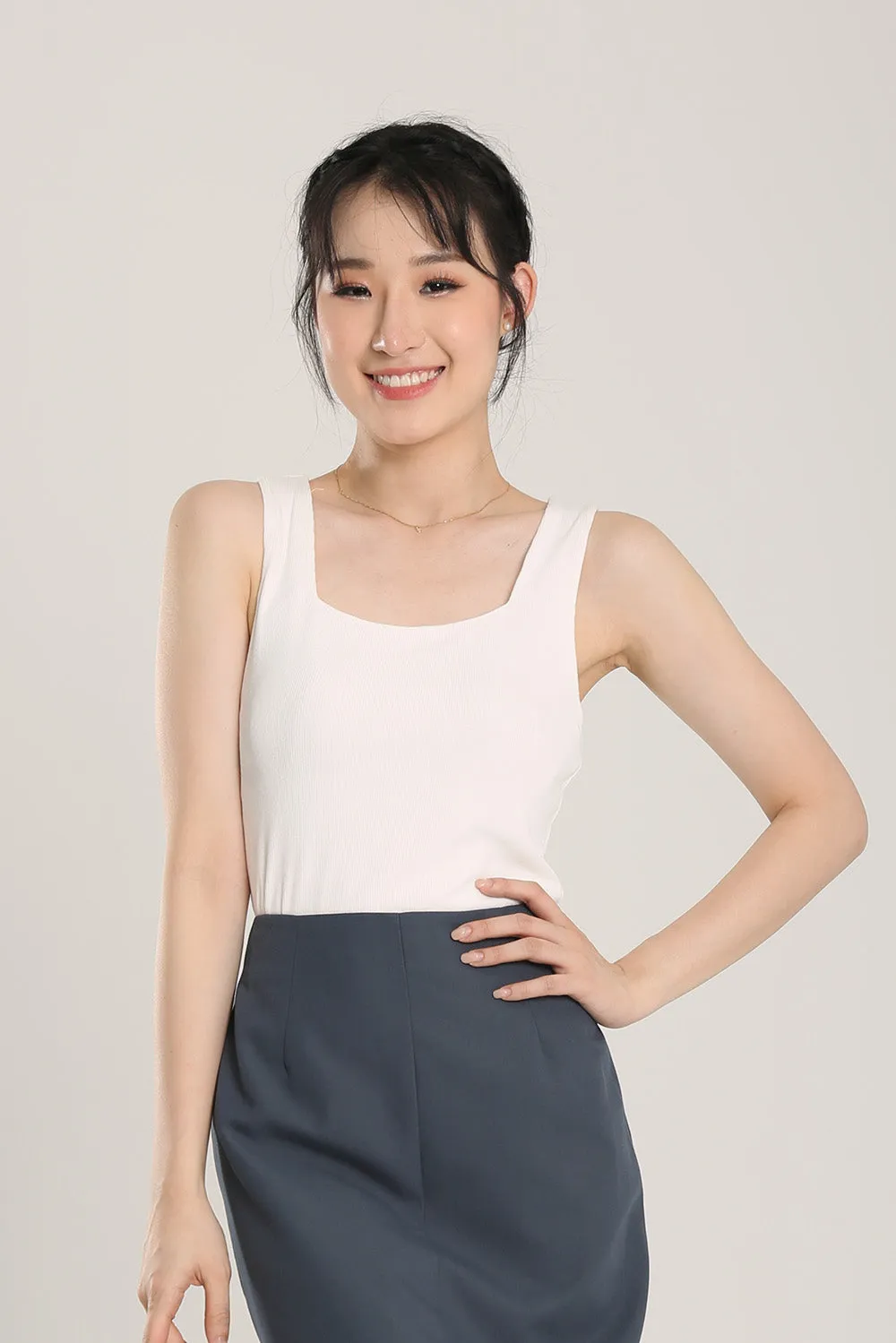 Venessa Weight Top in White