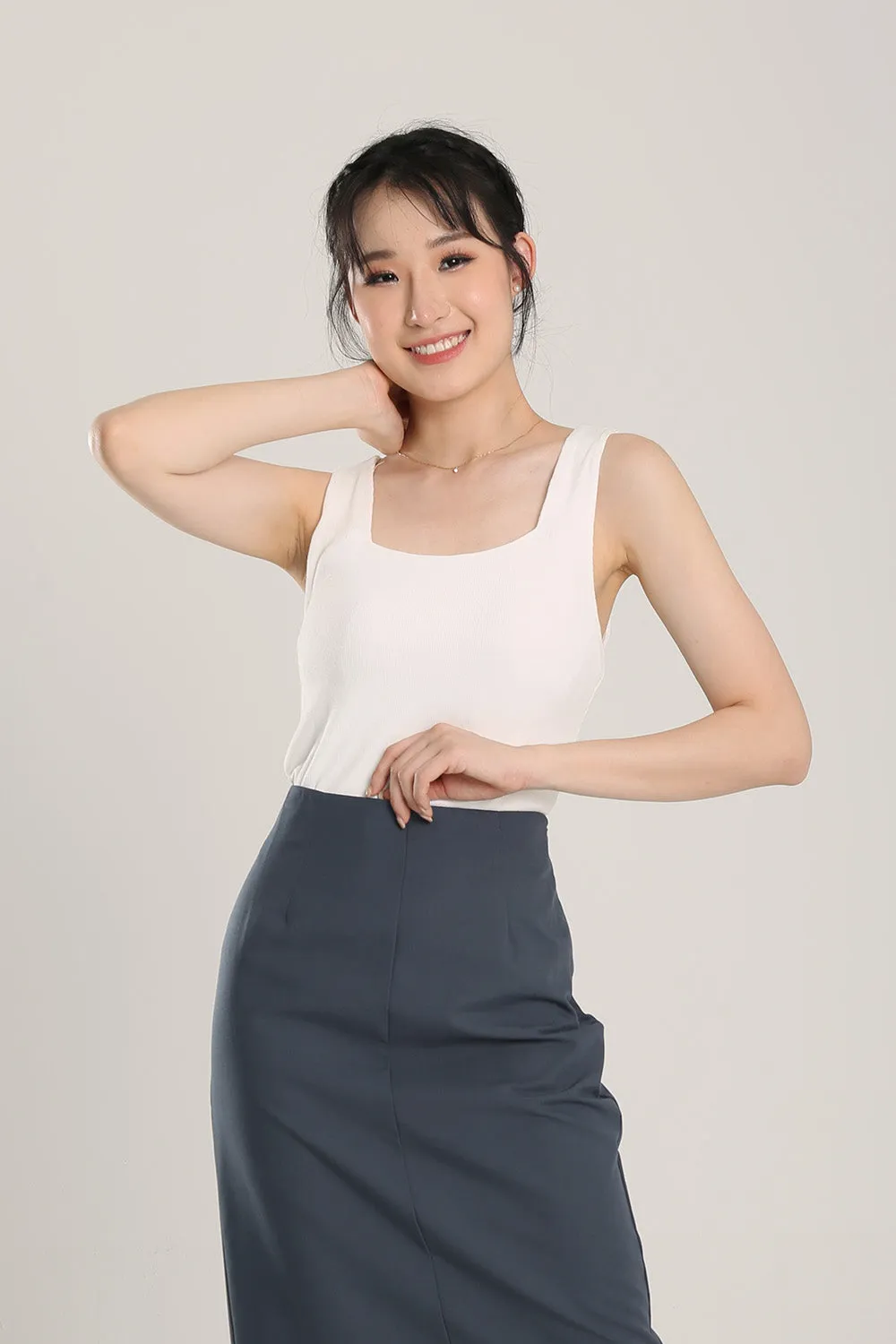 Venessa Weight Top in White