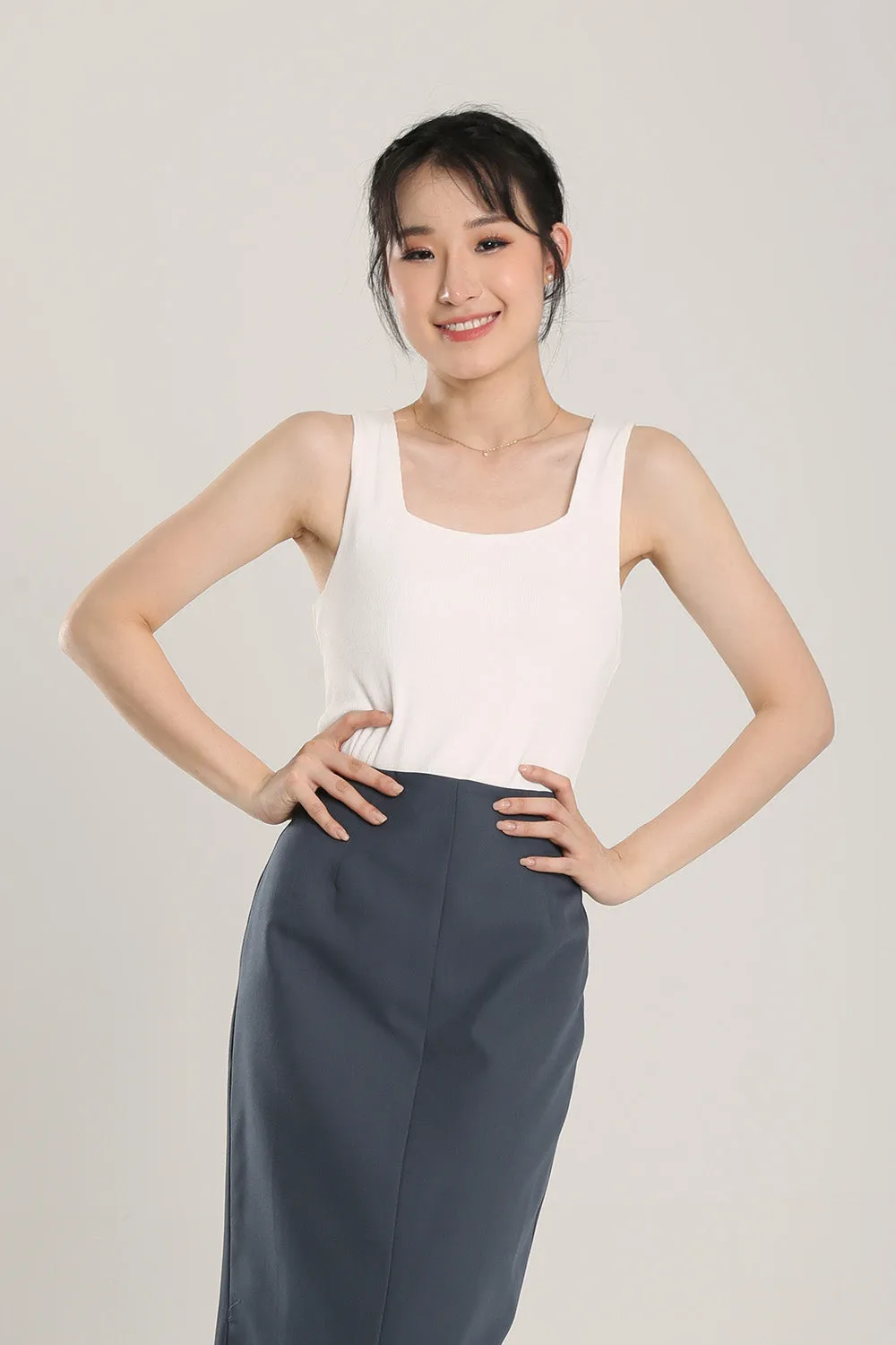 Venessa Weight Top in White